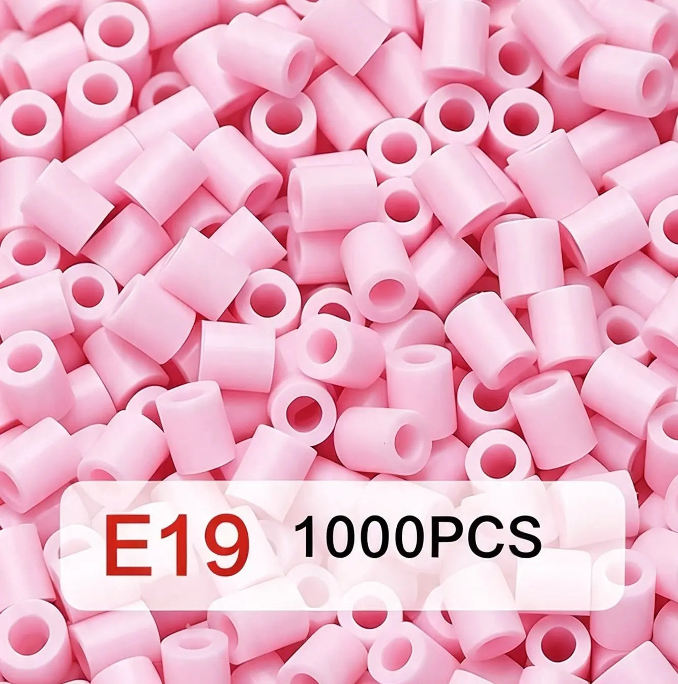 Poparooz E Series Mini Fuse Beads, Pink Shades, 24 Colors, 2.6mm