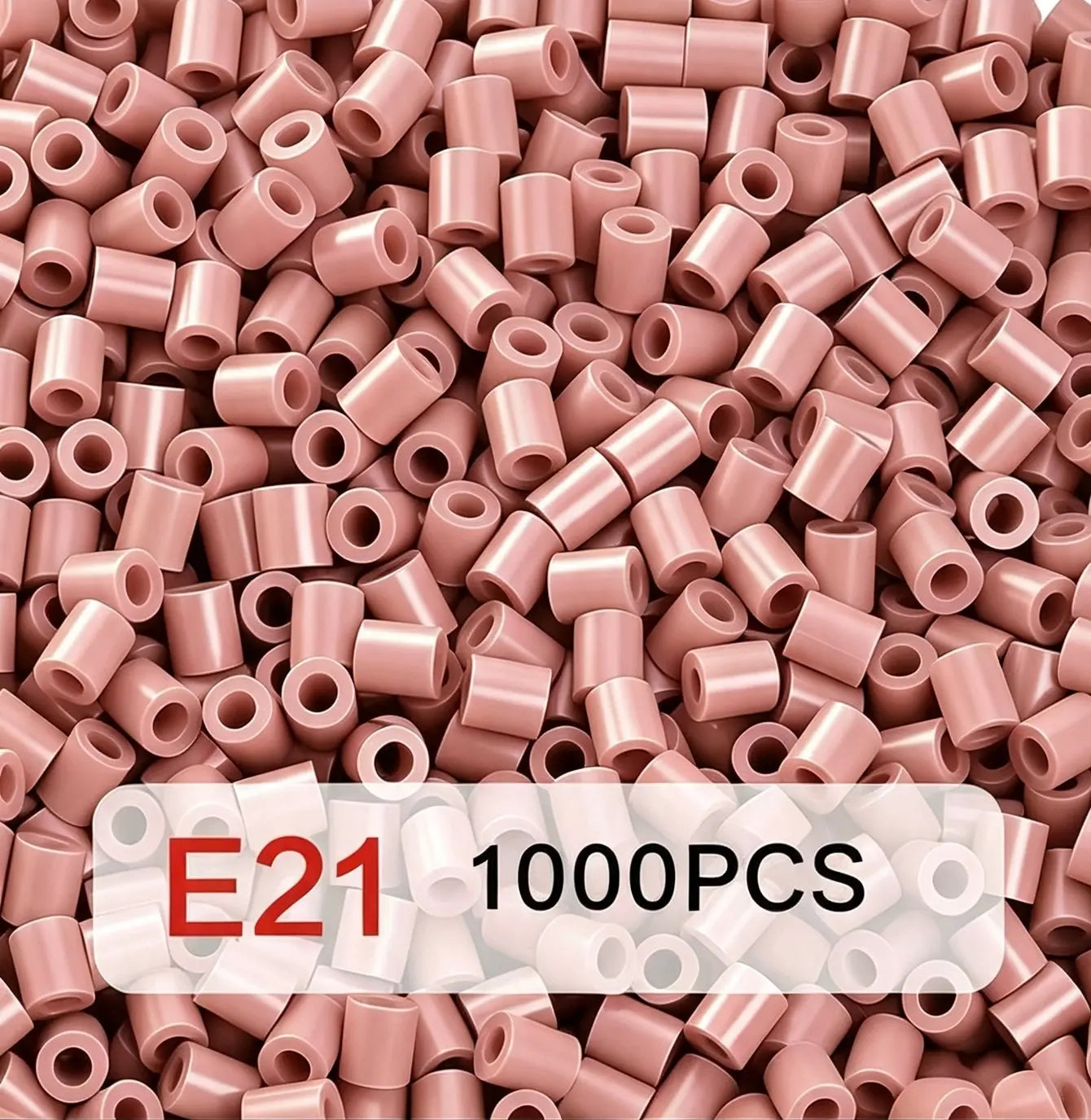 Poparooz E Series Mini Fuse Beads, Pink Shades, 24 Colors, 2.6mm