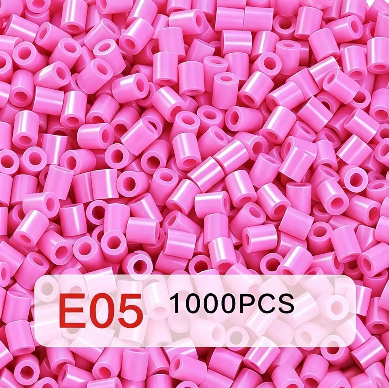 Poparooz E Series Mini Fuse Beads, Pink Shades, 24 Colors, 2.6mm