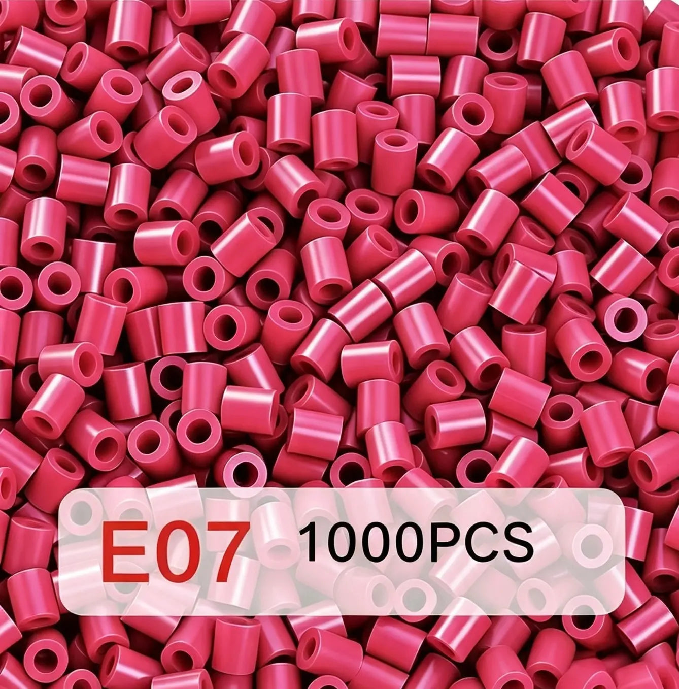 Poparooz E Series Mini Fuse Beads, Pink Shades, 24 Colors, 2.6mm