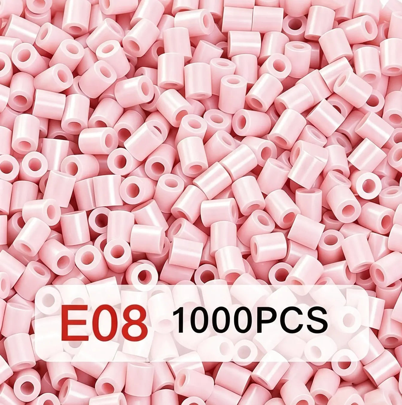 Poparooz E Series Mini Fuse Beads, Pink Shades, 24 Colors, 2.6mm