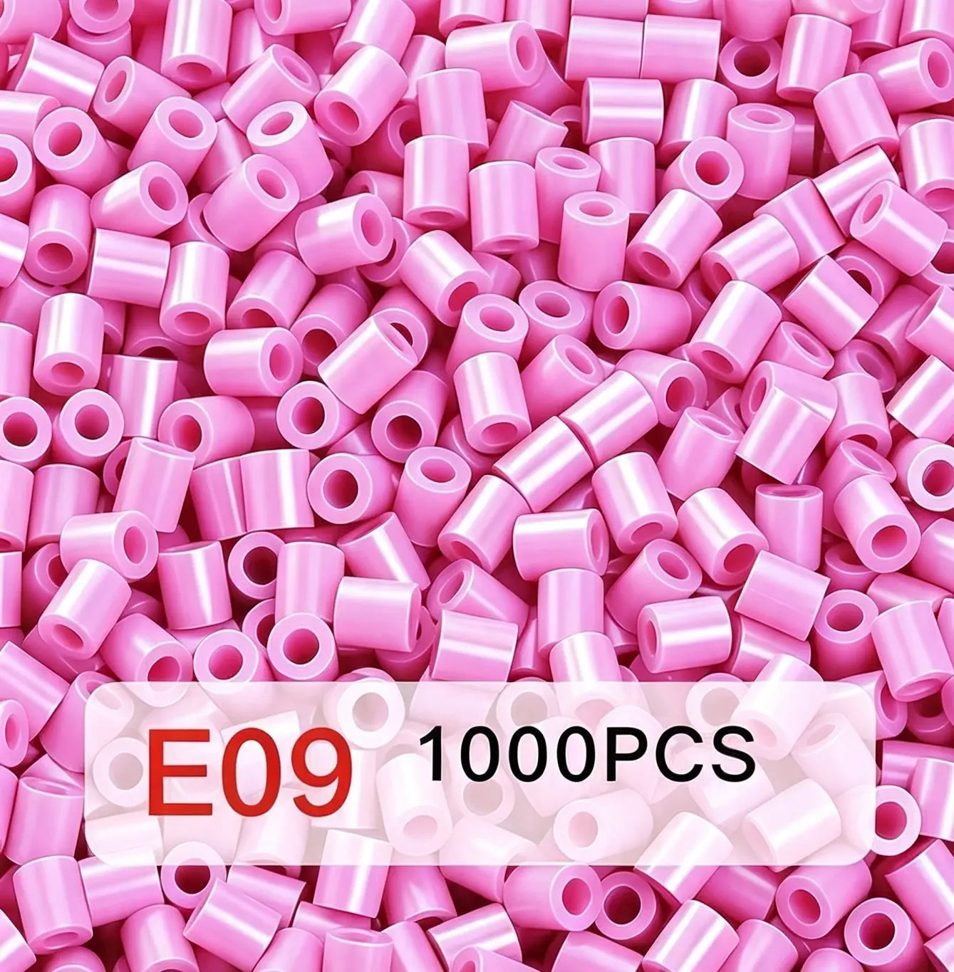 Poparooz E Series Mini Fuse Beads, Pink Shades, 24 Colors, 2.6mm