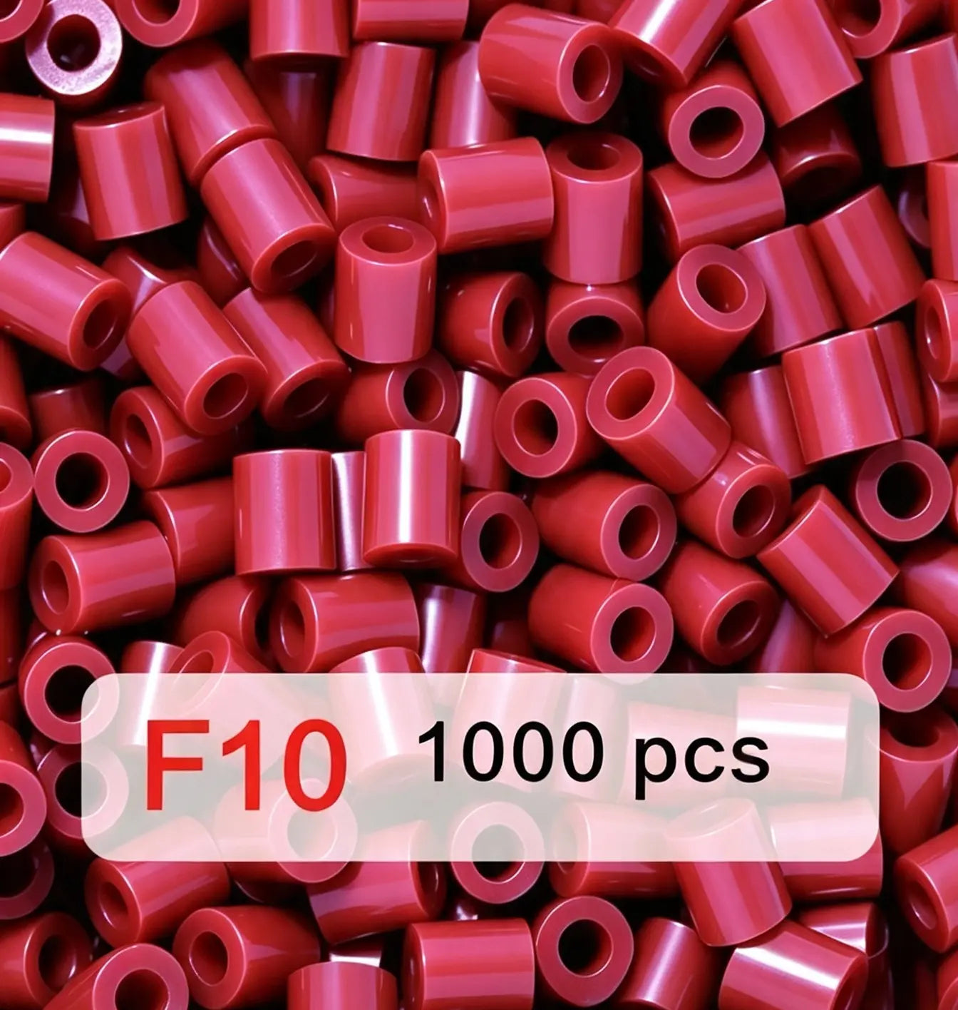 Poparooz F Series Mini Fuse Beads,Red Shades ,25 Colors, 2.6mm