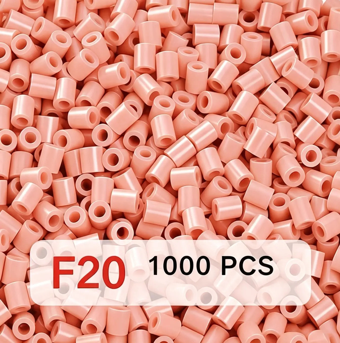 Poparooz F Series Mini Fuse Beads,Red Shades ,25 Colors, 2.6mm