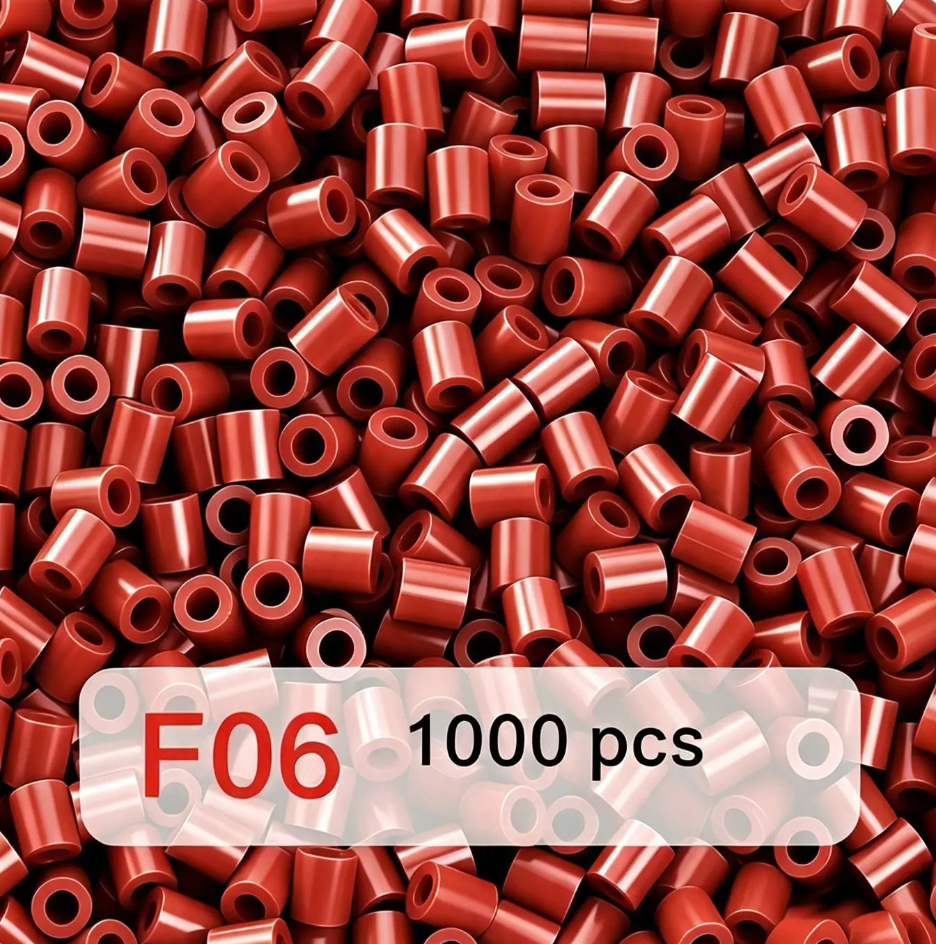 Poparooz F Series Mini Fuse Beads,Red Shades ,25 Colors, 2.6mm