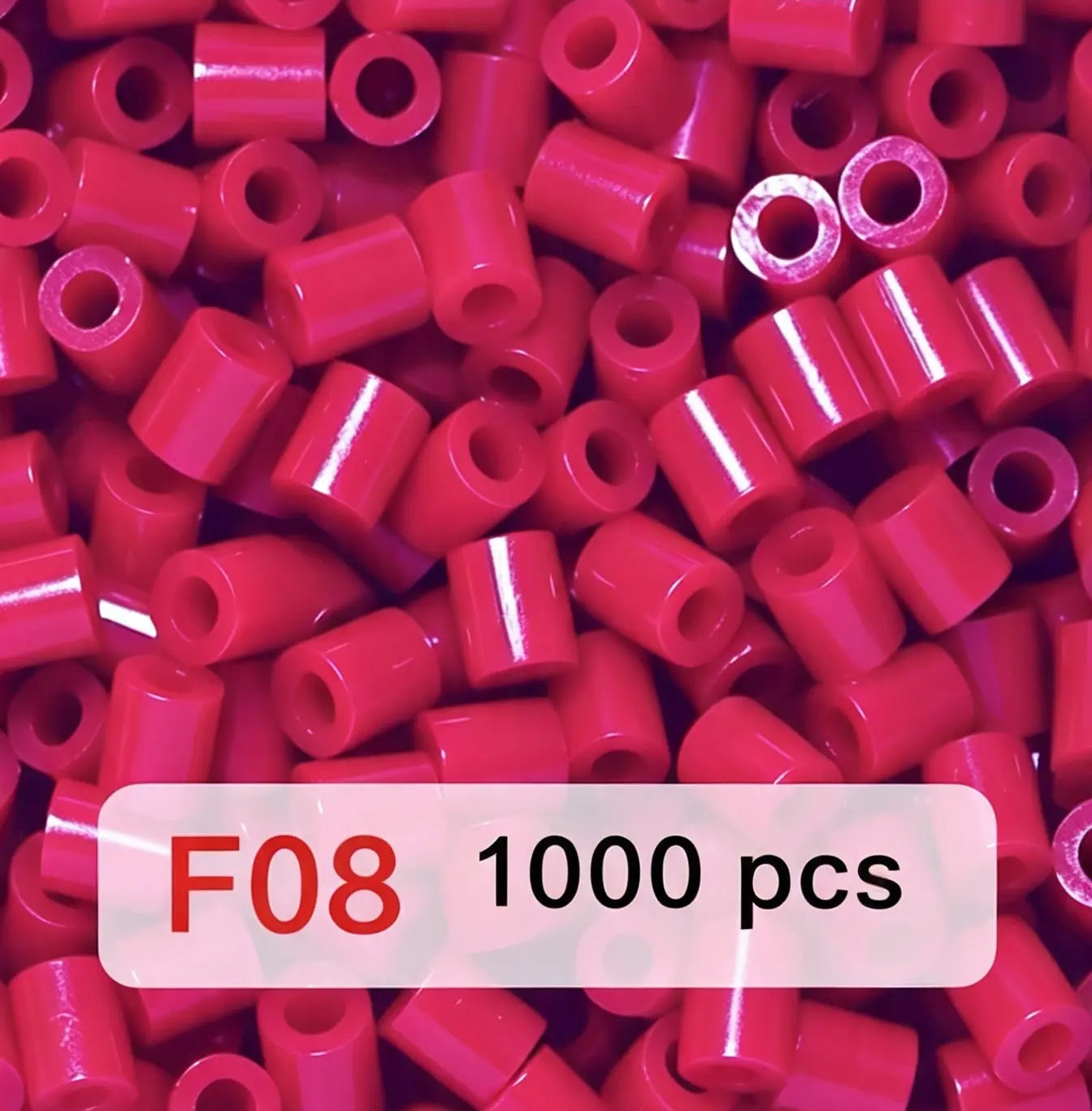 Poparooz F Series Mini Fuse Beads,Red Shades ,25 Colors, 2.6mm