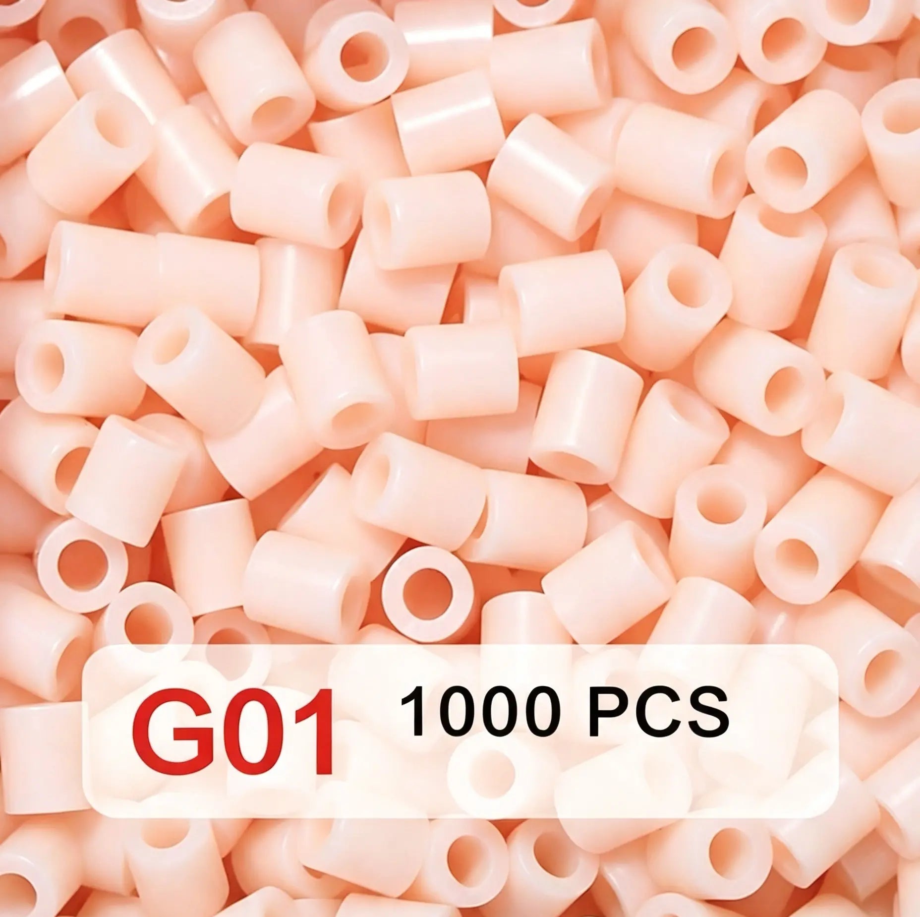 Poparooz G Series Mini Fuse Beads, Skin Tone Shades, 21 Colors, 2.6mm