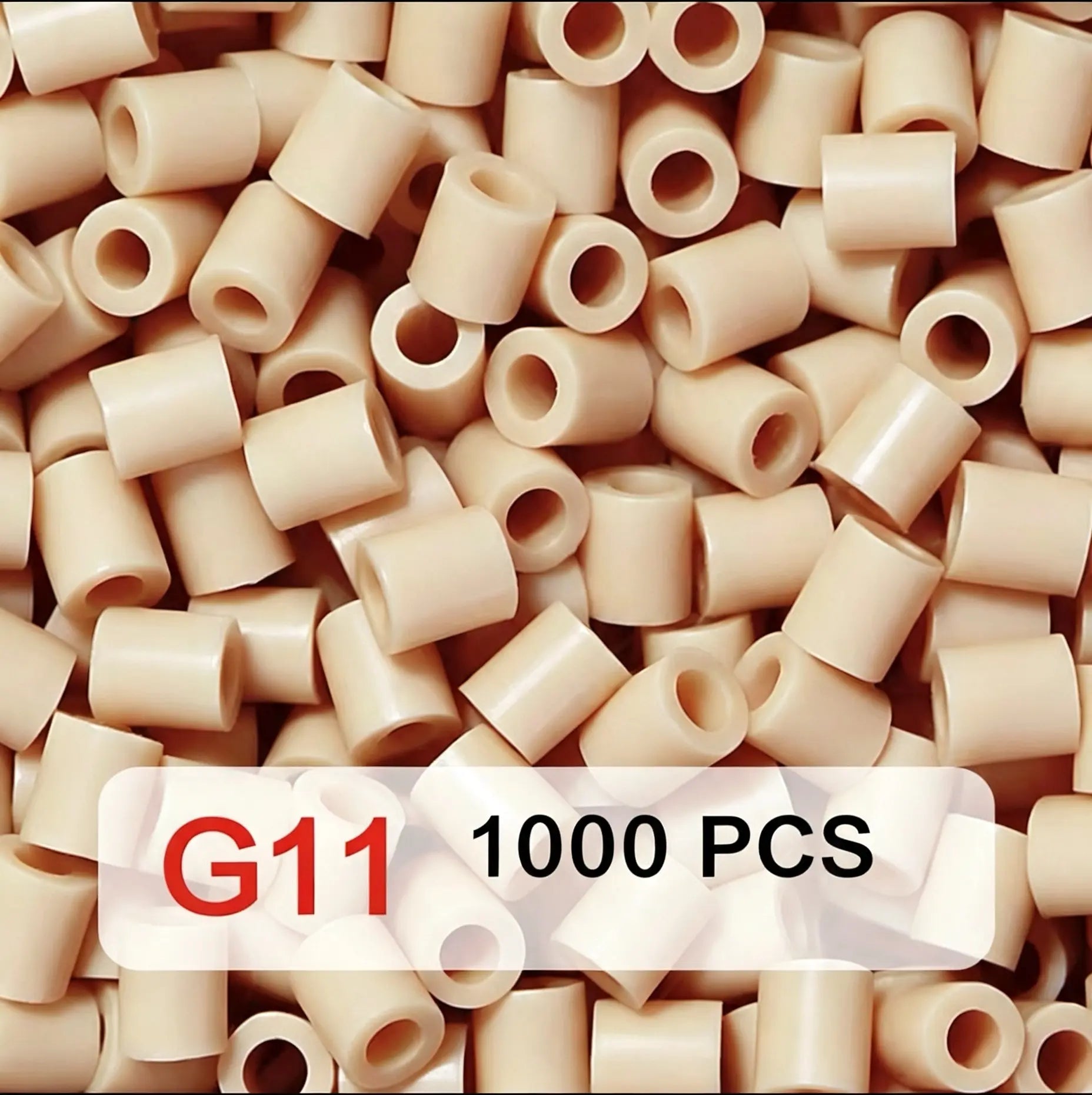 Poparooz G Series Mini Fuse Beads, Skin Tone Shades, 21 Colors, 2.6mm