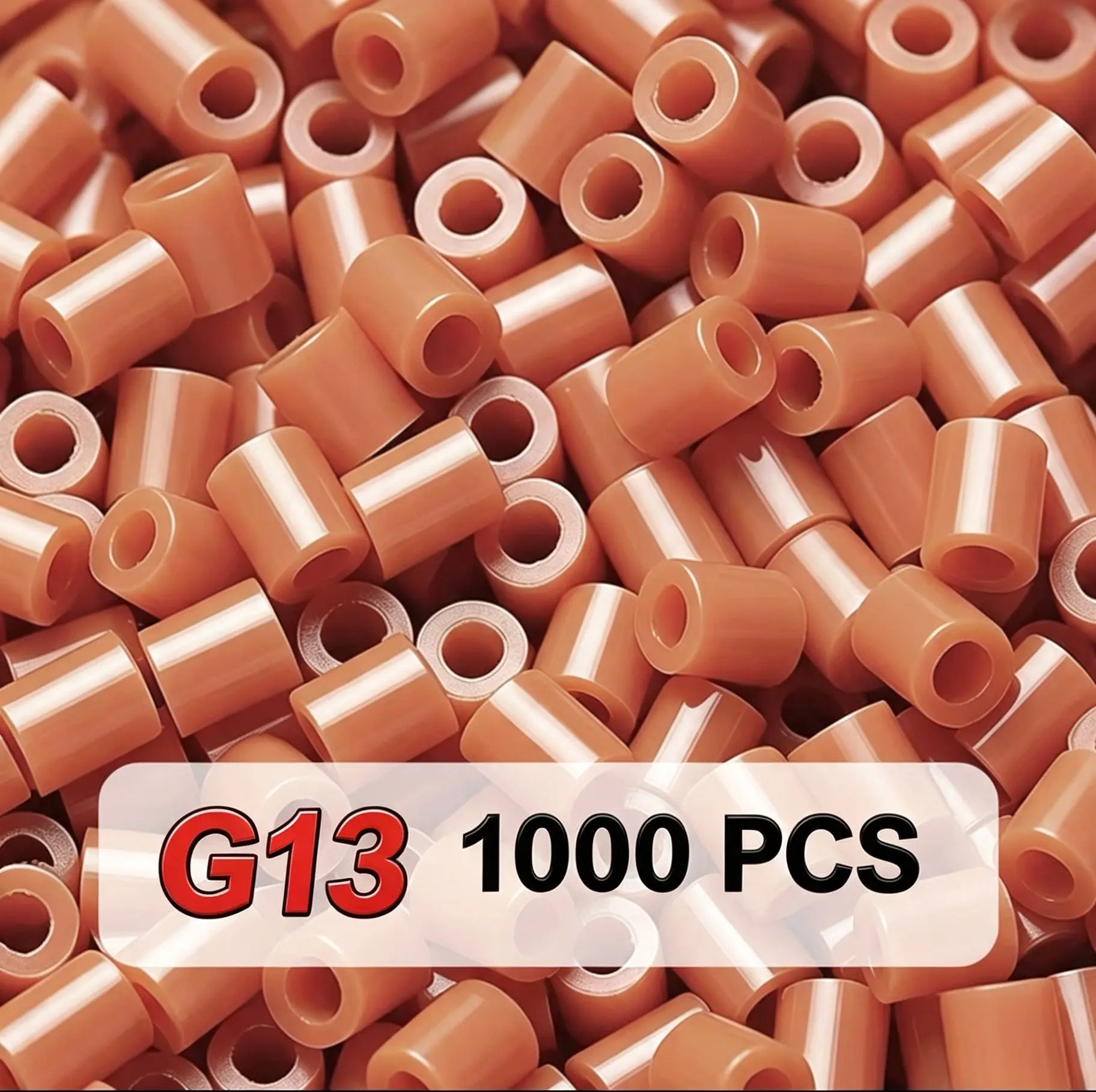 Poparooz G Series Mini Fuse Beads, Skin Tone Shades, 21 Colors, 2.6mm