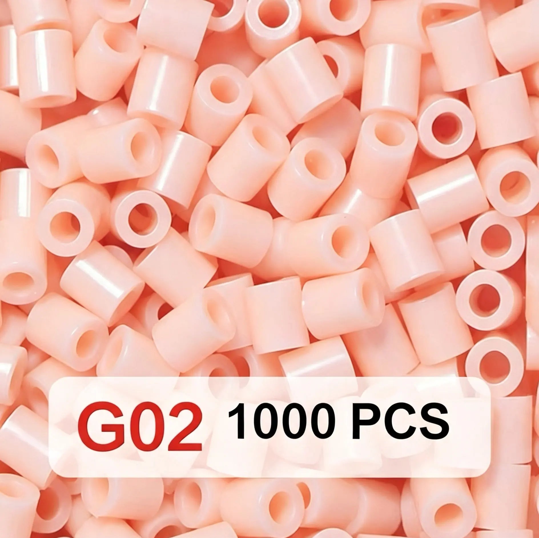 Poparooz G Series Mini Fuse Beads, Skin Tone Shades, 21 Colors, 2.6mm