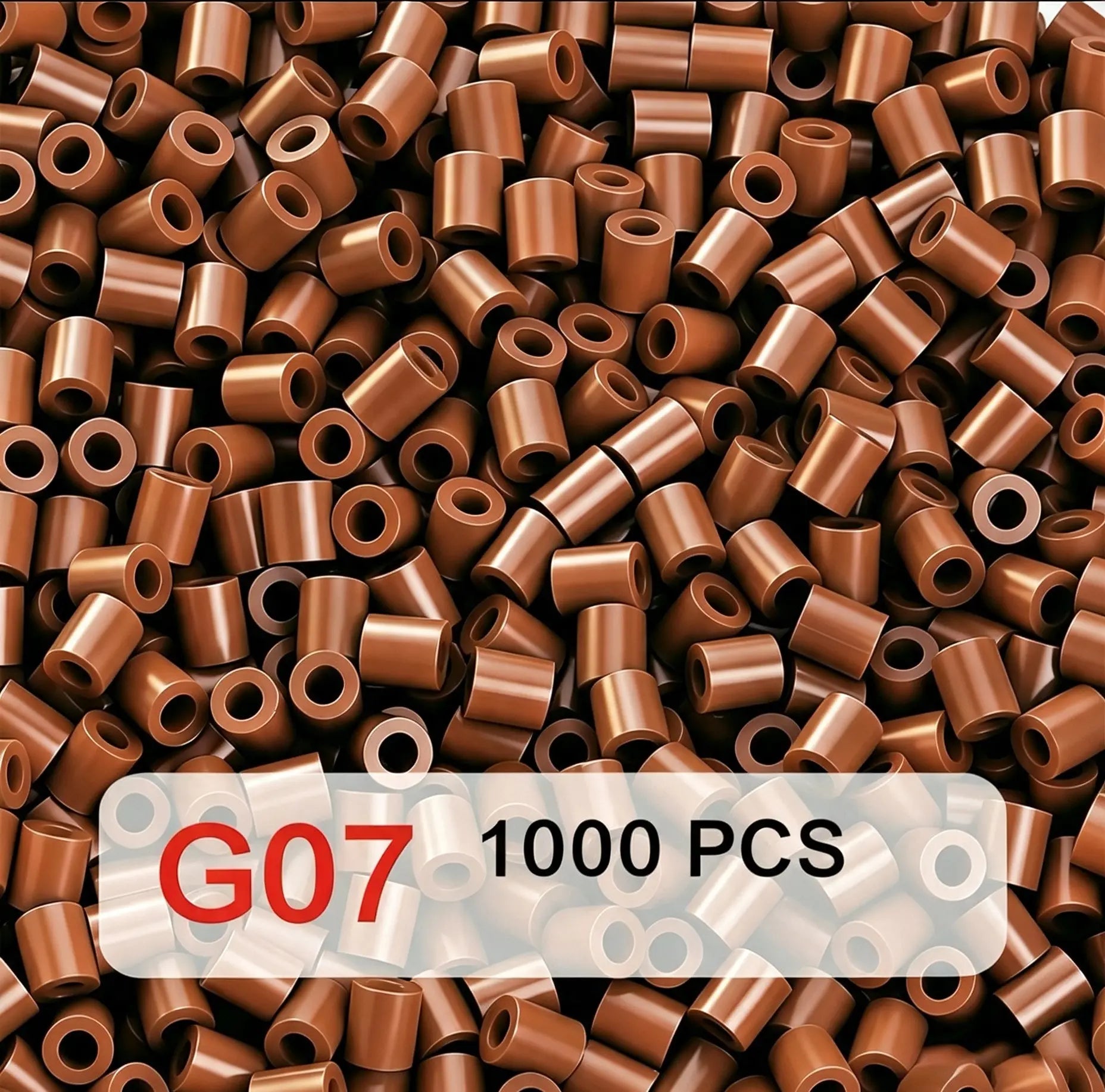 Poparooz G Series Mini Fuse Beads, Skin Tone Shades, 21 Colors, 2.6mm