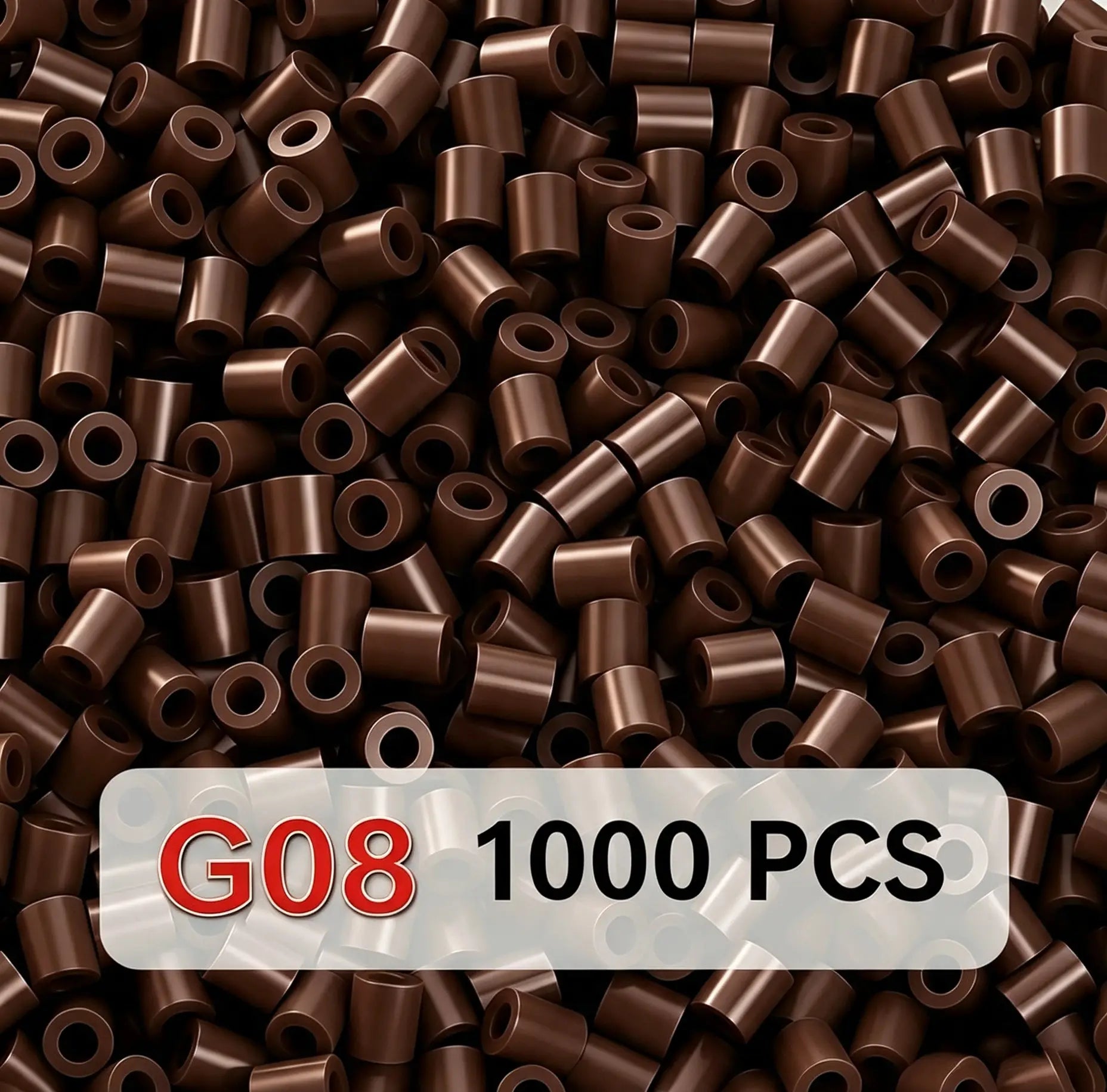 Poparooz G Series Mini Fuse Beads, Skin Tone Shades, 21 Colors, 2.6mm