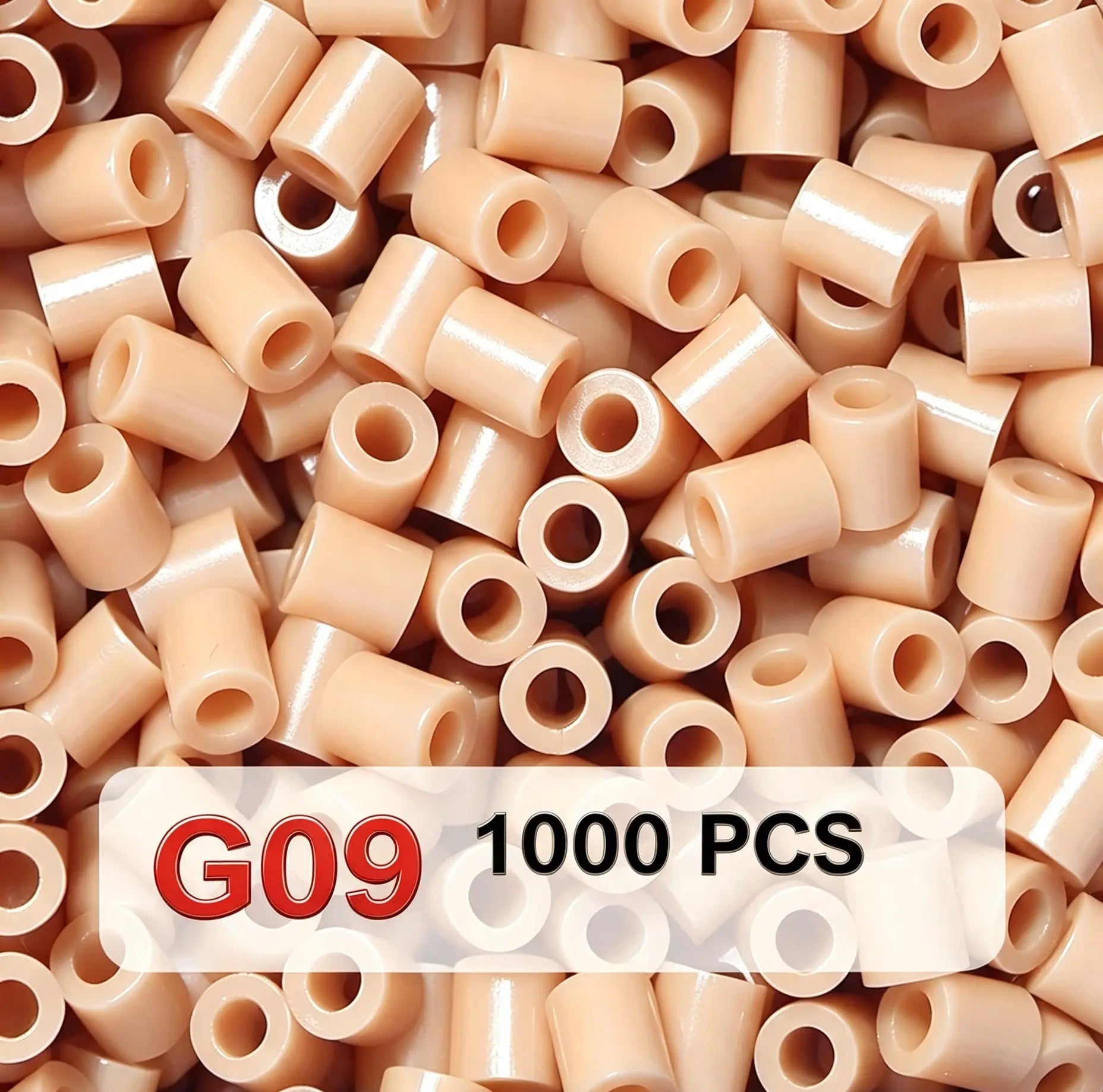 Poparooz G Series Mini Fuse Beads, Skin Tone Shades, 21 Colors, 2.6mm