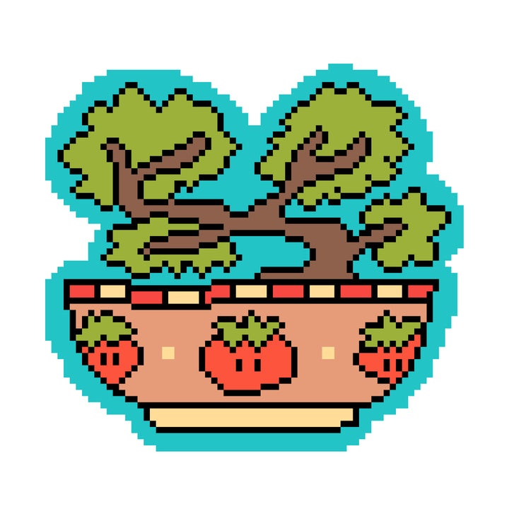 Bonsai & Strawberry Planter 