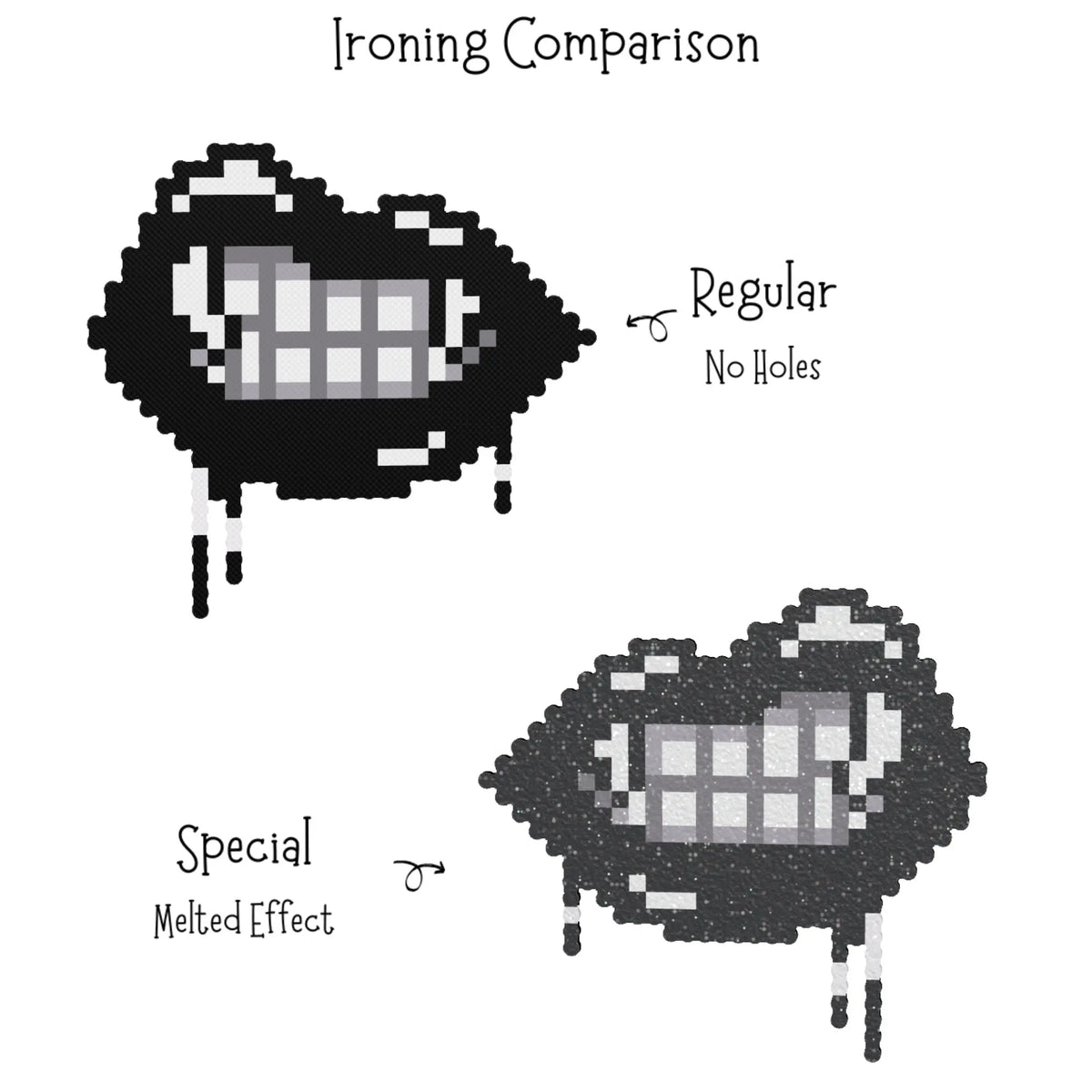 Gothic Lips  Ironing Effect Display
