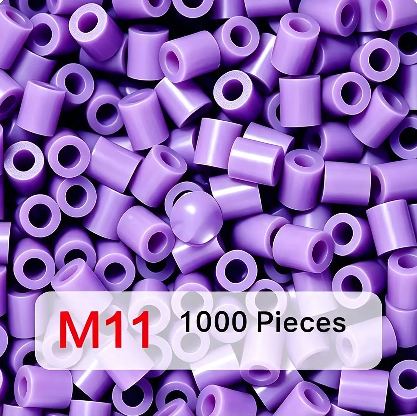 Poparooz M Series Mini Fuse Beads, Earth Tone Shades, 15 Colors, 2.6mm