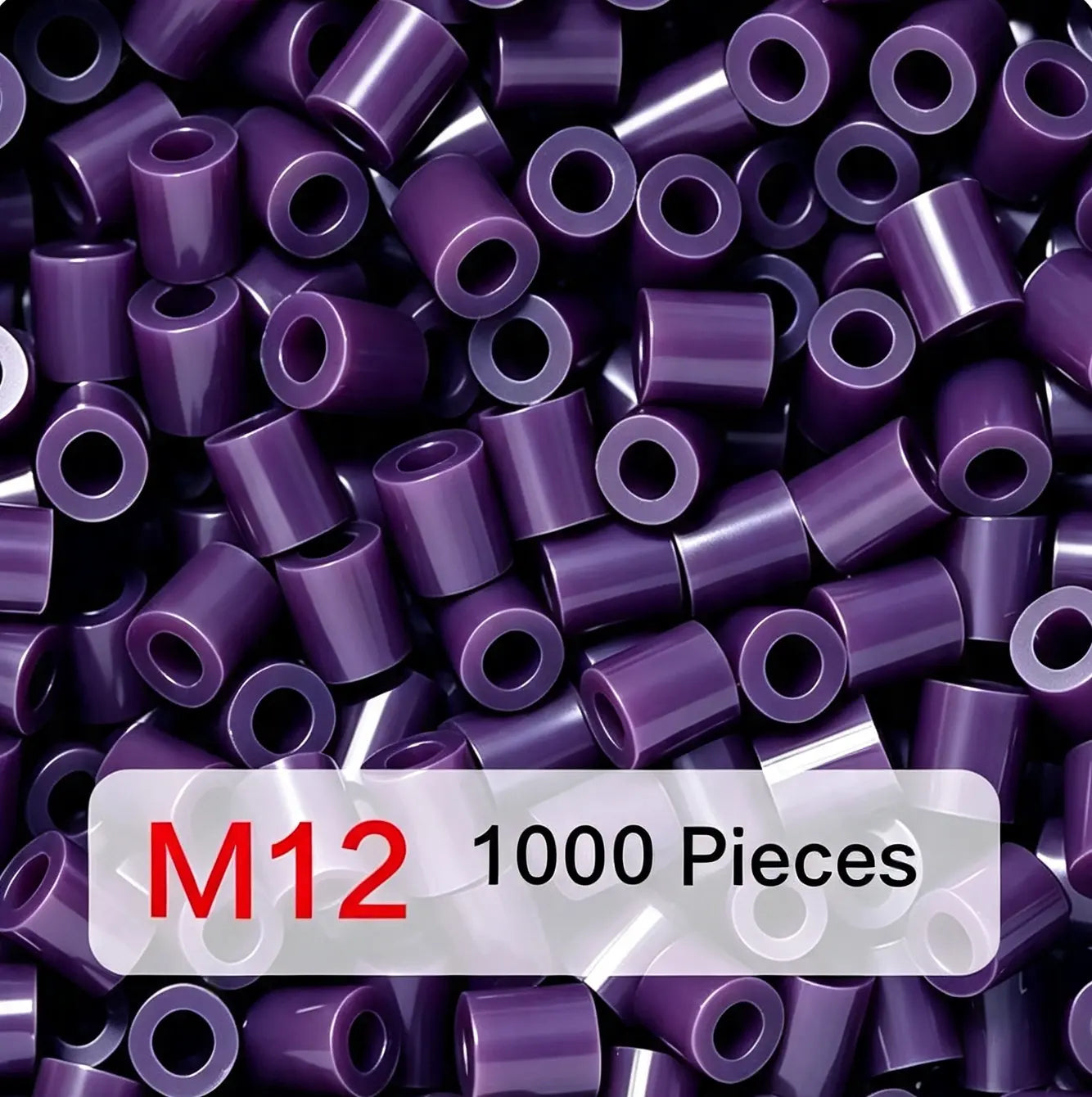Poparooz M Series Mini Fuse Beads, Earth Tone Shades, 15 Colors, 2.6mm