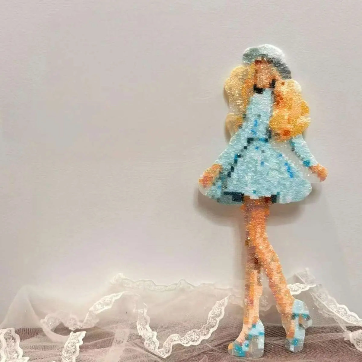 fashion Barbie girl fuse beads 05